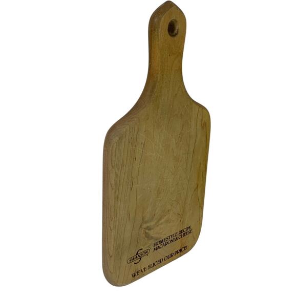 Vintage Swanson Promotional Cutting Board 14" x 7" Hanging - Picture 3 of 5